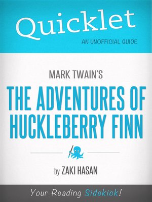 cover image of Quicklet on Mark Twain's Adventures of Huckleberry Finn